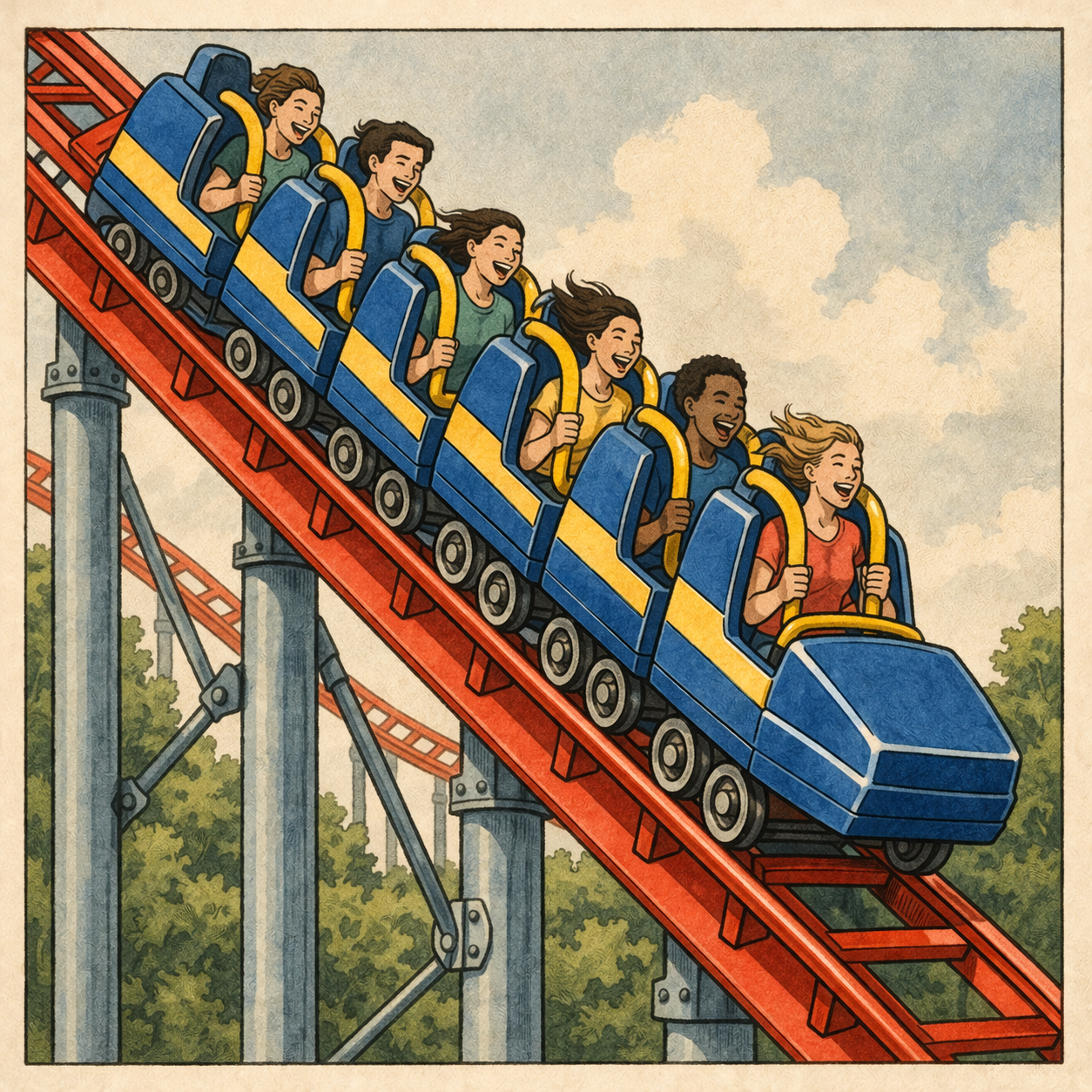 Theme Park Profitability case visual