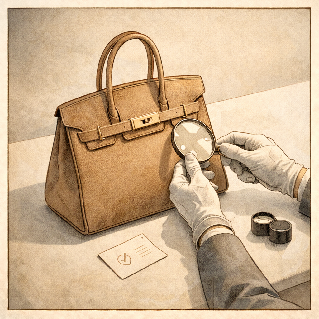 Luxury Resale Economics case visual